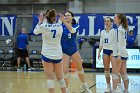 VB vs MHC  Wheaton Women's Volleyball vs Mount Holyoke College. - Photo by Keith Nordstrom : Wheaton, Volleyball, VB